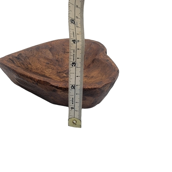 HANDCARVED wooden heart - Picture 9 of 9